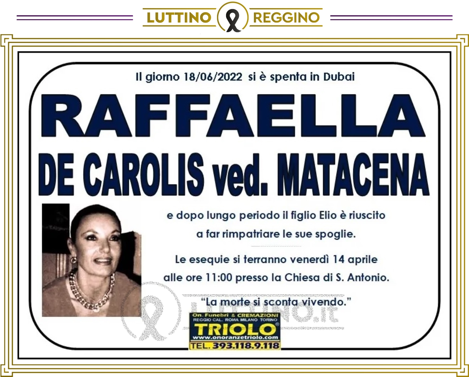 Raffaella De Carolis